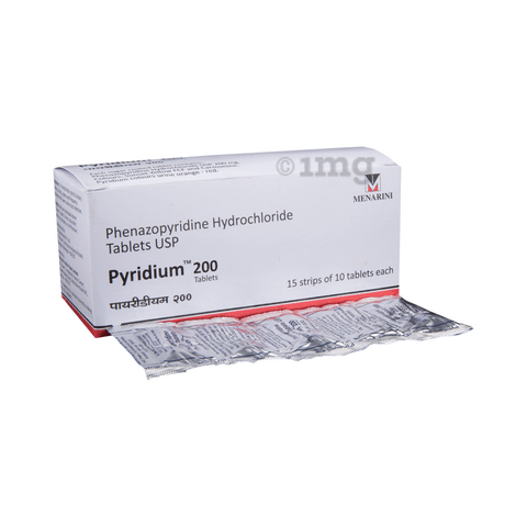 Pyridium 200 mg tab