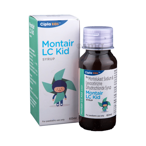 Montair Lc Kid Syrup View Uses Side Effects Price And Substitutes 1mg