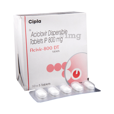 Acyclovir 800mg Tab