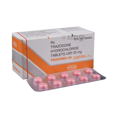 Trazonil 25 Tablet View Uses Side Effects Price And Substitutes 1mg