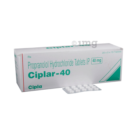 Propranolol 40 Mg Mrp