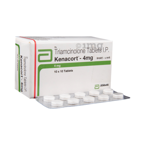 Kenacort 4mg Tablet View Uses Side Effects Price And Substitutes 1mg