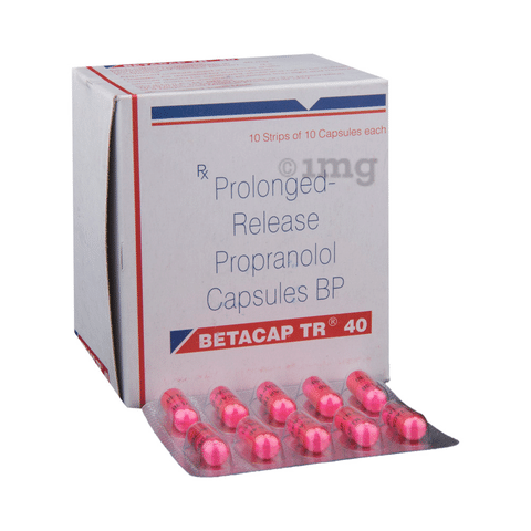 Betacap Tr 40 Capsule View Uses Side Effects Price And Substitutes 1mg