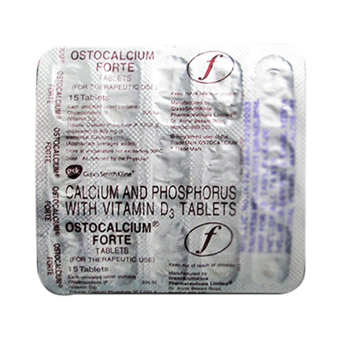 Ostocalcium Forte Tablet Buy Strip Of 15 Tablets At Best Price In India 1mg