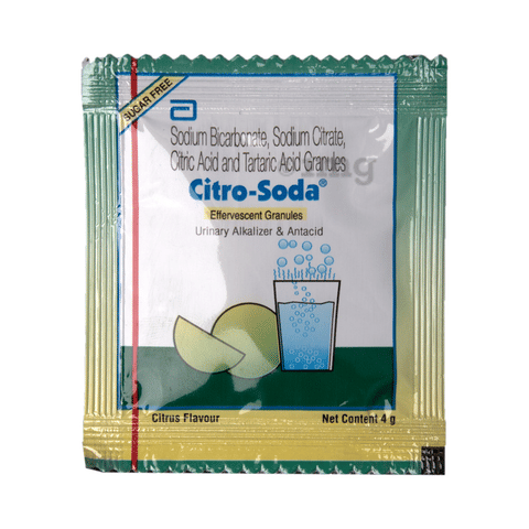 Citro Soda Effervescent Granules Buy Sachet Of 4 Gm Granules At Best Price In India 1mg