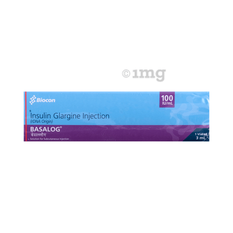 Basalog 100iu Ml Injection View Uses Side Effects Price And Substitutes 1mg