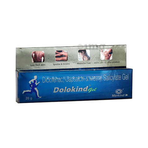Dolokind Gel Buy Tube Of 20 Gm Gel At Best Price In India 1mg