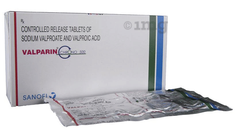 Valparin Chrono 500 Tablet Cr View Uses Side Effects Price And Substitutes 1mg