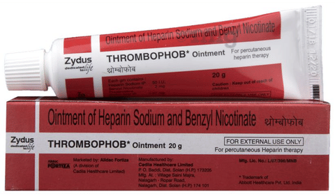 Thrombophob Ointment View Uses Side Effects Price And Substitutes 1mg