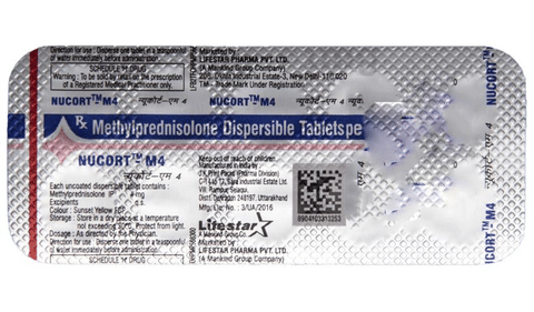 Nucort M4 Tablet Dt View Uses Side Effects Price And Substitutes 1mg