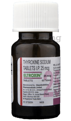 Eltroxin 25mcg Tablet