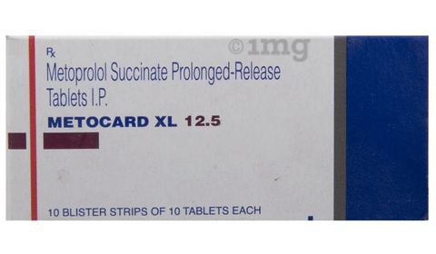 Metocard Xl 12 5 Tablet View Uses Side Effects Price And Substitutes 1mg