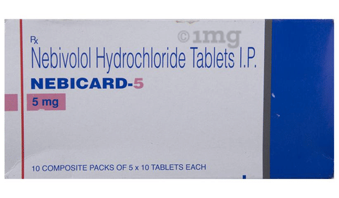 Nebicard 5 Tablet View Uses Side Effects Price And Substitutes 1mg