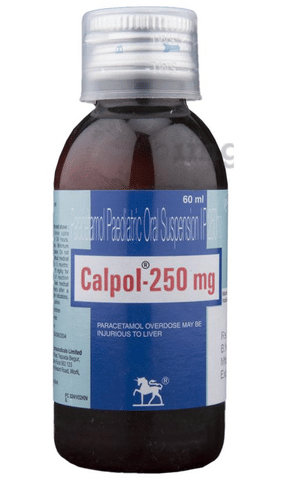 Calpol 250mg Peadiatric Oral Suspension View Uses Side Effects Price And Substitutes 1mg