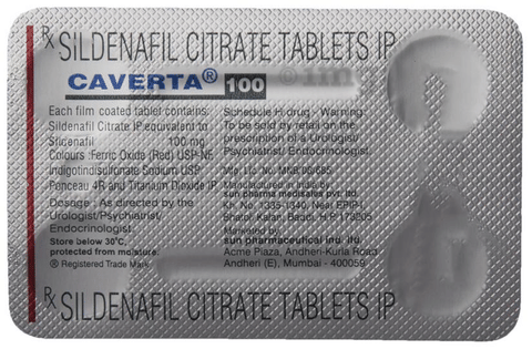 Sildenafil Citrate Tablets Caverta 3000