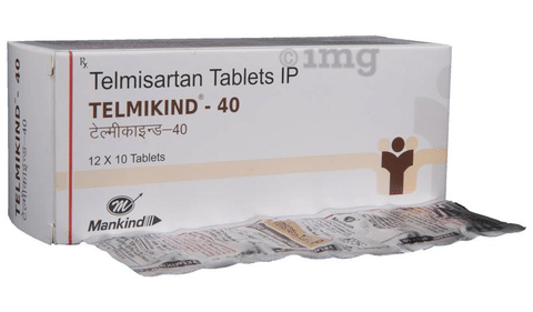 Telmikind 40 Tablet View Uses Side Effects Price And Substitutes 1mg