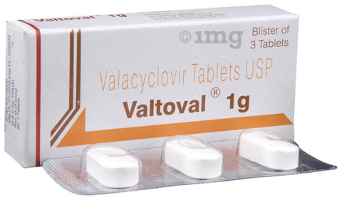 Cost of valacyclovir 1g