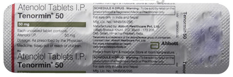 Tenormin 50 Mg
