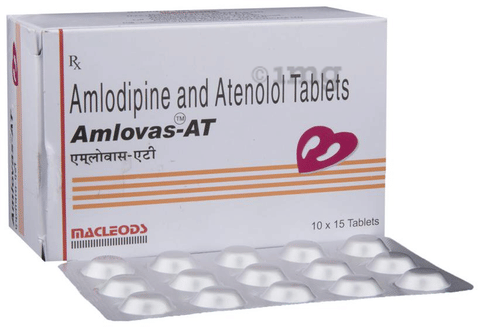 Amlovas At Tablet View Uses Side Effects Price And Substitutes 1mg