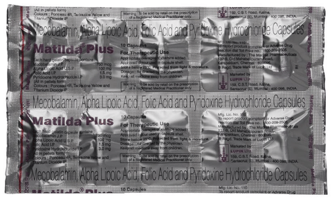 Matilda Plus Capsule Buy Strip Of 10 Capsules At Best Price In India 1mg
