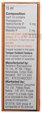 T-Minic Oral Drops Orange