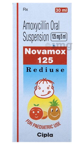 Novamox 125 Rediuse Oral Suspension