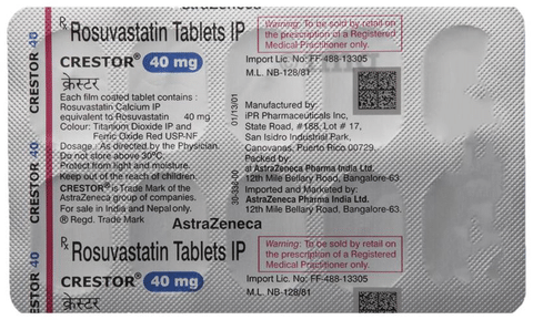 Crestor 40 mg tablet