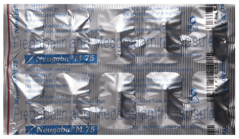 Neugaba M 75 Capsule View Uses Side Effects Price And Substitutes 1mg