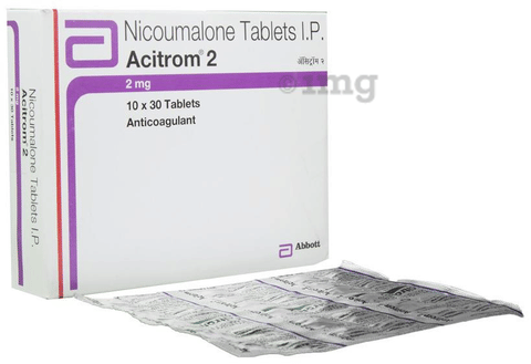 Acitrom 2 Tablet View Uses Side Effects Price And Substitutes 1mg
