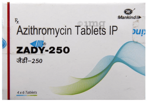 Azithromycin Tablets Zady 250
