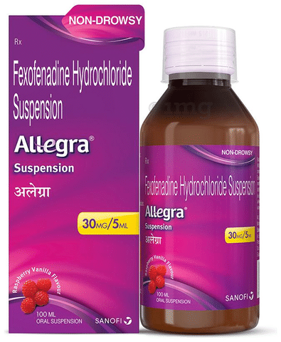 Allegra Suspension Raspberry & Vanilla
