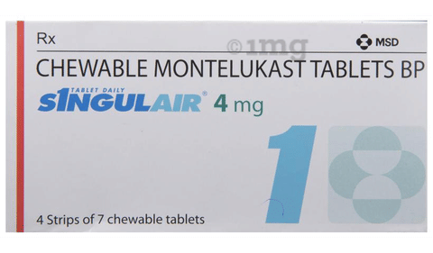 Singulair 4mg price