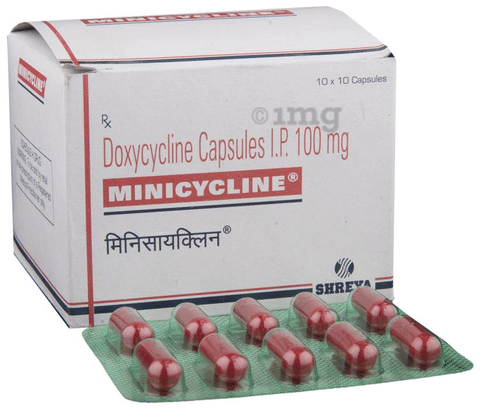Doxycycline 100mg capsules price