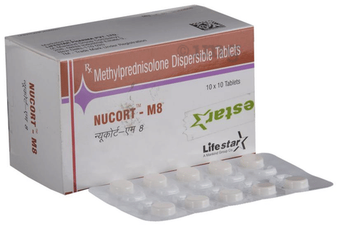 Nucort M8 Tablet Dt View Uses Side Effects Price And Substitutes 1mg