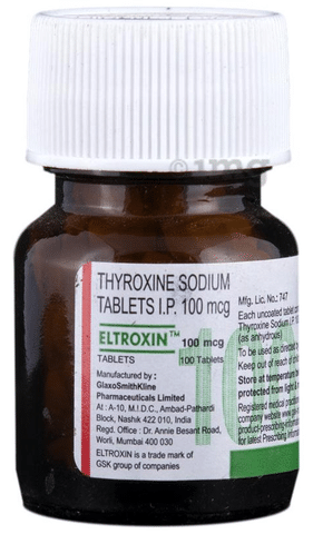 Eltroxin 100mcg Tablet