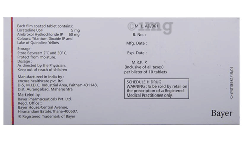 Alaspan Am Tablet View Uses Side Effects Price And Substitutes 1mg