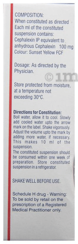 Sporidex 100mg Paediatric Drops
