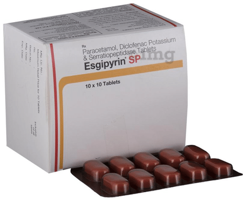 Esgipyrin Sp Tablet View Uses Side Effects Price And Substitutes 1mg