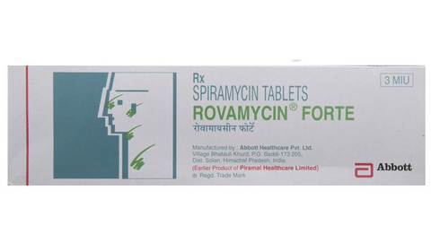 Rovamycin Forte Tablet View Uses Side Effects Price And Substitutes 1mg
