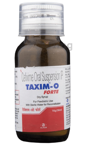 Taxim O Forte Dry Syrup View Uses Side Effects Price And Substitutes 1mg