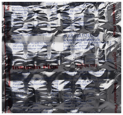 Insumin Plus Capsule Buy Strip Of 15 Capsules At Best Price In India 1mg