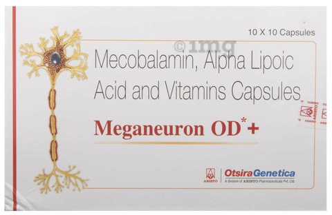 Meganeuron Od Plus Capsule View Uses Side Effects Price And Substitutes 1mg