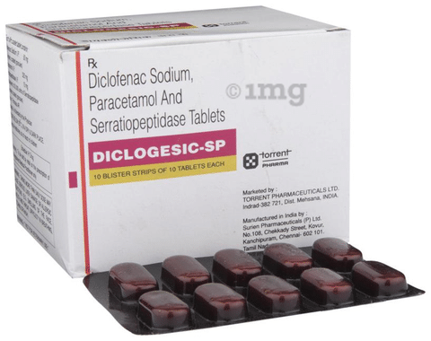 Diclogesic Sp Tablet View Uses Side Effects Price And Substitutes 1mg