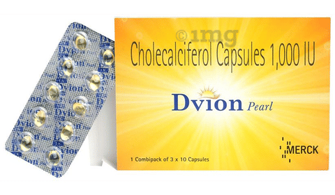 Dvion Pearl 1k Capsule Buy Strip Of 10 Capsules At Best Price In India 1mg