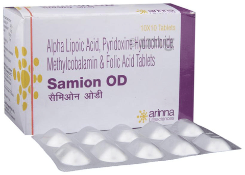 Samion Od Tablet Buy Strip Of 10 Tablets At Best Price In India 1mg