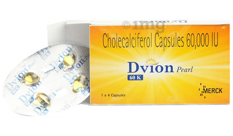 Dvion Pearl 60k Capsule Buy Strip Of 4 Capsules At Best Price In India 1mg