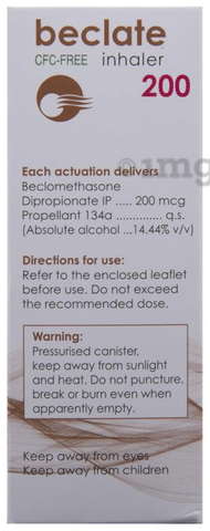 Beclate 200 CFC Free  Inhaler