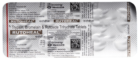 Rutoheal Tablet View Uses Side Effects Price And Substitutes 1mg