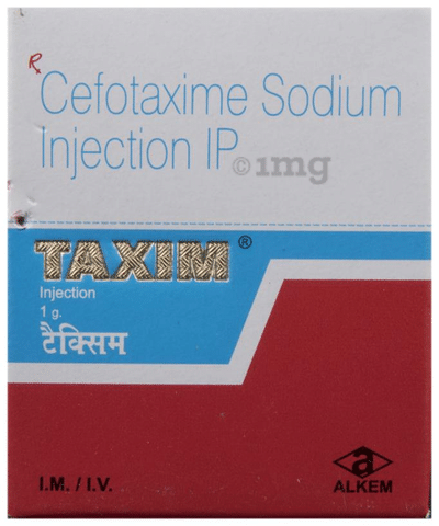 Taxim 1gm Injection