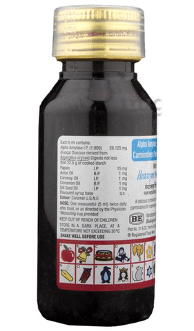 Bestozyme Paed Syrup Buy Bottle Of 60 Ml Syrup At Best Price In India 1mg